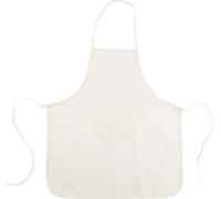 3X KNORR prandell 212305141 Tablier en coton pour enfants 45x50cm nature