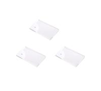 3X LED Vierge Acrylique Brillant Carte de Visite Lumière Transparente Nom Étiquette Conseil Bricolage Cadeau pour Mari Petits Amis Papa Cadeau