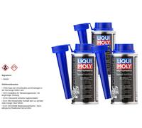 3x Liqui Moly Moto Vitesse Additive Course Kraftstoffzusatz Canette 150 ML