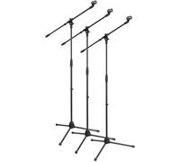 3x Lot McGrey MBS-01 Stand de Microphone avec Perche et Pince à Micro