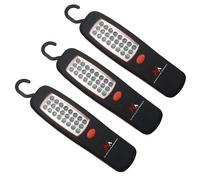 3x Maclean lampe d'atelier 24 LED crochet magnétique MCE03