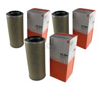 3X MAHLE / KNECHT Filtre À Air LX 200