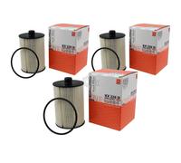 3X MAHLE / KNECHT Filtre À Carburant KX 226D Pour Volvo XC90 I SW