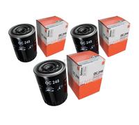 3X MAHLE / KNECHT Filtre À Huile OC 248