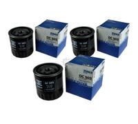 3X MAHLE / KNECHT Filtre À Huile OC 503