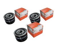 3X MAHLE / KNECHT Filtre À Huile OC 570