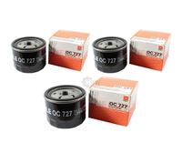 3X MAHLE / KNECHT Filtre À Huile OC 727