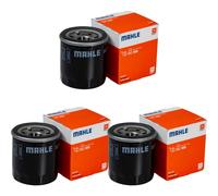 3X MAHLE / KNECHT Filtre À Huile OC 996