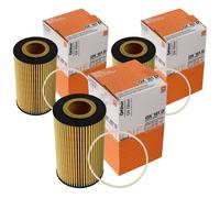 3X MAHLE / KNECHT Filtre À Huile OX 161D Pour Mercedes-Benz Vario