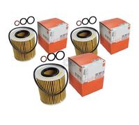 3X MAHLE / KNECHT Filtre À Huile OX 166/1D