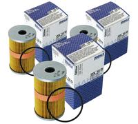 3x MAHLE / KNECHT Filtre À Huile OX 18D