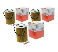 3X MAHLE / KNECHT Filtre À Huile OX 254D2