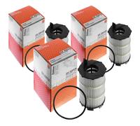 3X MAHLE / KNECHT Filtre À Huile OX 350/4D