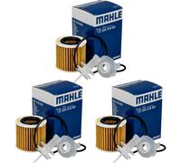 3X MAHLE / KNECHT Filtre À Huile OX 416D2