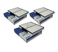 3X MAHLE / KNECHT Filtre D'Intérieur Filtre À Pollen Filtre D'Intérieur LA 440