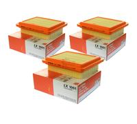 3X MAHLE / KNECHT LX 1061 Filtre À Air