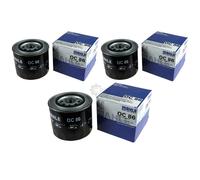 3X MAHLE / KNECHT OC 86 Filtre À Huile