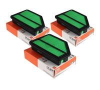 3X MAHLE LX 2618 Filtre À Air Pour Honda Civic VIII Hatchback FN FK