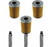 3X MANN-FILTER Filtre À Huile H 719/2 + 3X LIQUI MOLY Cera Tec 3721