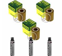 3X MANN-FILTER Filtre À Huile HU 7003 X + 3X LIQUI MOLY Cera Tec 3721