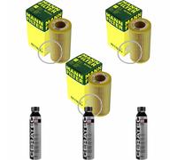 3X MANN-FILTER Filtre À Huile HU 719/8 X + 3X LIQUI MOLY Cera Tec 3721