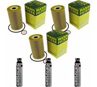 3X MANN-FILTER Filtre À Huile HU 932/4 X + 3X LIQUI MOLY Cera Tec 3721