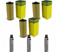 3X MANN-FILTER Filtre À Huile HU 945/3 X + 3X LIQUI MOLY Cera Tec 3721