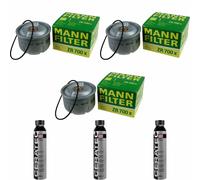 3X MANN-FILTER Filtre À Huile Pour Land Rover Defender Station Wagon 2.5 Td5 4X4