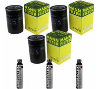 3X MANN-FILTER Filtre À Huile W 719/15 + 3X LIQUI MOLY Cera Tec 3721