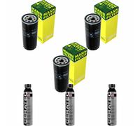 3X MANN-FILTER Filtre À Huile W 735/2 + 3X LIQUI MOLY Cera Tec 3721
