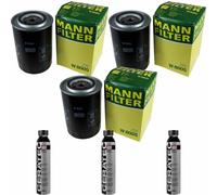 3X MANN-FILTER Filtre À Huile W 8005 + 3X LIQUI MOLY Cera Tec 3721