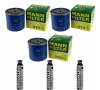 3X MANN-FILTER Filtre À Huile W 815/3 + 3X LIQUI MOLY Cera Tec 3721