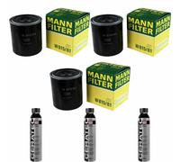 3X MANN-FILTER Filtre À Huile W 815/81 + 3X LIQUI MOLY Cera Tec 3721