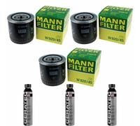 3X MANN-FILTER Filtre À Huile W 920/45 + 3X LIQUI MOLY Cera Tec 3721
