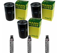 3X MANN-FILTER Filtre À Huile W 950/14 + 3X LIQUI MOLY Cera Tec 3721