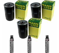 3X MANN-FILTER Filtre À Huile W 950/18 + 3X LIQUI MOLY Cera Tec 3721