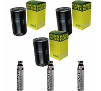 3X MANN-FILTER Filtre À Huile W 950/4 + 3X LIQUI MOLY Cera Tec 3721