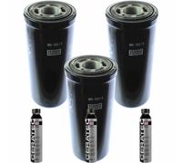 3X MANN-FILTER Filtre À Huile WH 980/3 + 3X LIQUI MOLY Cera Tec 3721