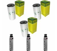 3X MANN-FILTER Filtre À Huile WP 11 102/3 + 3X LIQUI MOLY Cera Tec 3721
