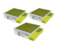 3X MANN-FILTER Filtre À Pollen Biofonctionnel Filtre D'Intérieur FP 22 013