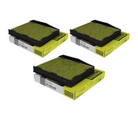 3X MANN-FILTER Filtre À Pollen Biofonctionnel Filtre D'Intérieur FP 2335 KIT