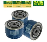3x Mann-Filter W914/2 Filtre pour Dacia Fiat Renault Alpine Ford Mls 000-144 A
