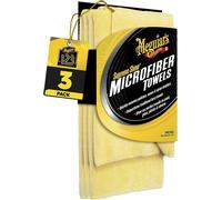 3x Meguiar's Supreme Shine Chiffons microfibre auto 40 x 60 cm