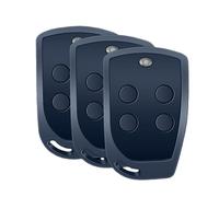 3X Mitto 4 B RCB04 télécommande 4 canaux, Code tournant 433.92Mhz, Compatible avec Mitto2 pour Motorisation Portail/Portes de Garage Garantie de 3 Ans