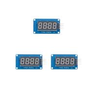 3X Module D'Affichage LED TM1637 4 Bits pour , Tube D'Horloge à Anode Rouge à 7 Segments de 0,36 Pouce et Carte de Pilote 4 Séries