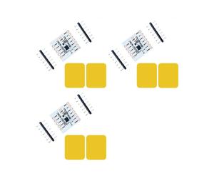3X Module LSM6DSV + QMC6309, Conçu pour les Trackers SlimeVR et les Trackers Smol Slime, Remplace le Module ICM-45686 + QMC6309