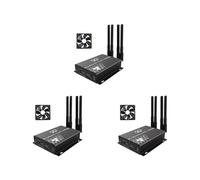 3X Module M.2 NGFF 4G/5G Vers Adaptateur USB 3.0 M2 Wifi Carte Convertisseur Riser Board avec Antenne Refroidisseur Ventilateur Emplacement pour Carte