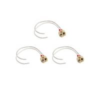 3X Mr16/Gu5.3 Connecteur de Fil Principal de Câble en Céramique de Base de Support D'Ampoule D'Halogène Led de Prise