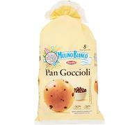 Mulino Bianco Pan Goccioli – gâteaux briochés sucrés – Lot de 3, 336 g