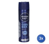 6X Bundle NIVEA Cool Kick Homme Déodorant Spray 150 ML 1 Pz